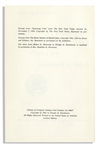 Dwight D. Eisenhower Signed Limited Edition of His Memoir, ''The White House Years'' -- Uninscribed, #823 of the Limited Edition